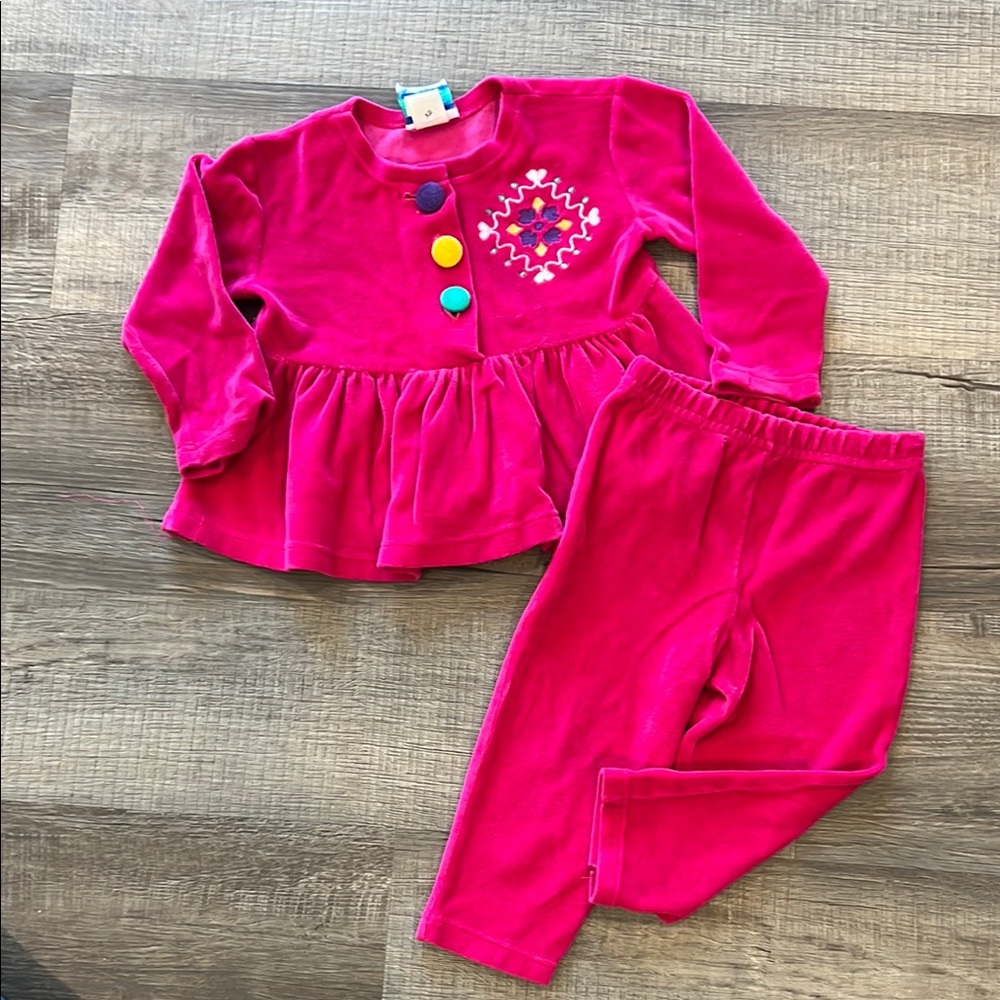 Vintage Cotton Resources Naturally Little Girls Outfit